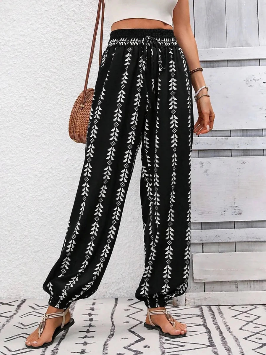 Hopeful Wide Leg Pants - Brick + Boho