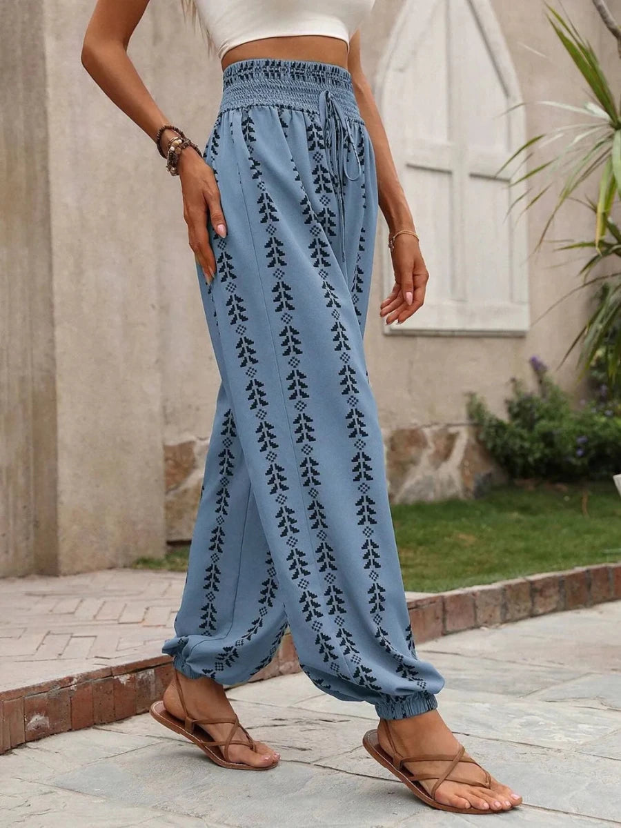 Hopeful Wide Leg Pants - Brick + Boho