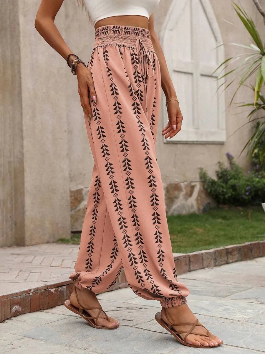 Hopeful Wide Leg Pants - Brick + Boho