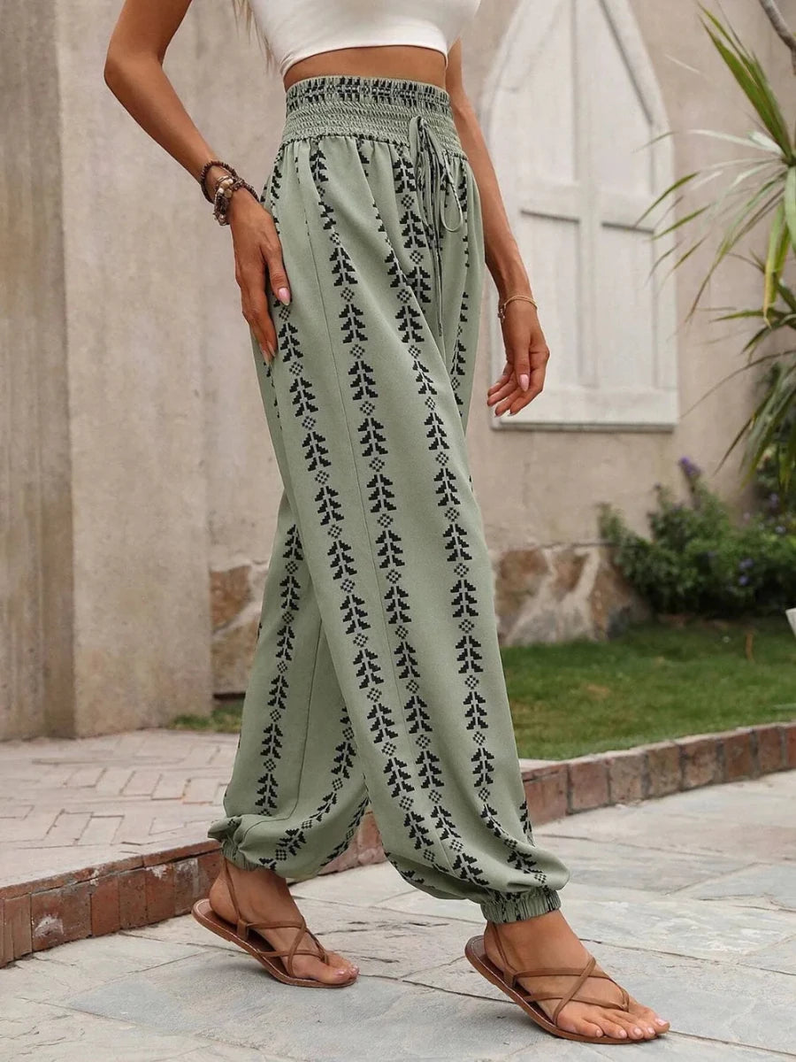 Hopeful Wide Leg Pants - Brick + Boho