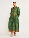 Horizon Print Lantern Maxi - Brick + Boho