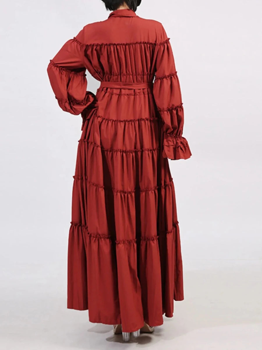 Jagger Maxi Dress - Brick + Boho