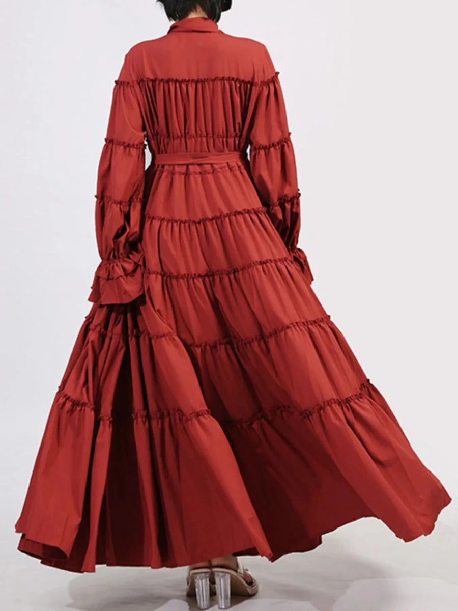 Jagger Maxi Dress - Brick + Boho