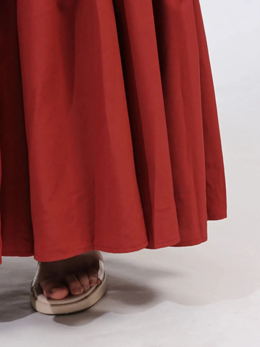 Jagger Maxi Dress - Brick + Boho