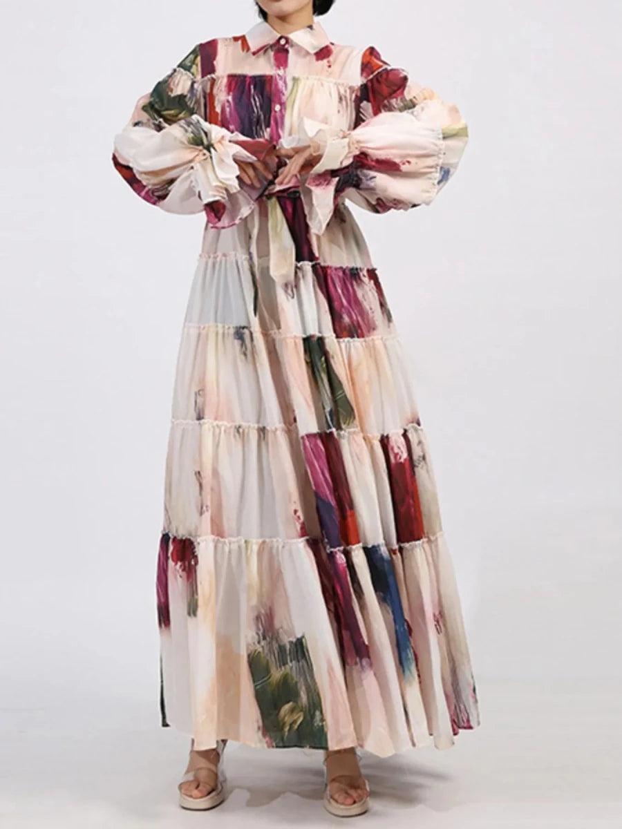 Jagger Maxi Dress - Brick + Boho