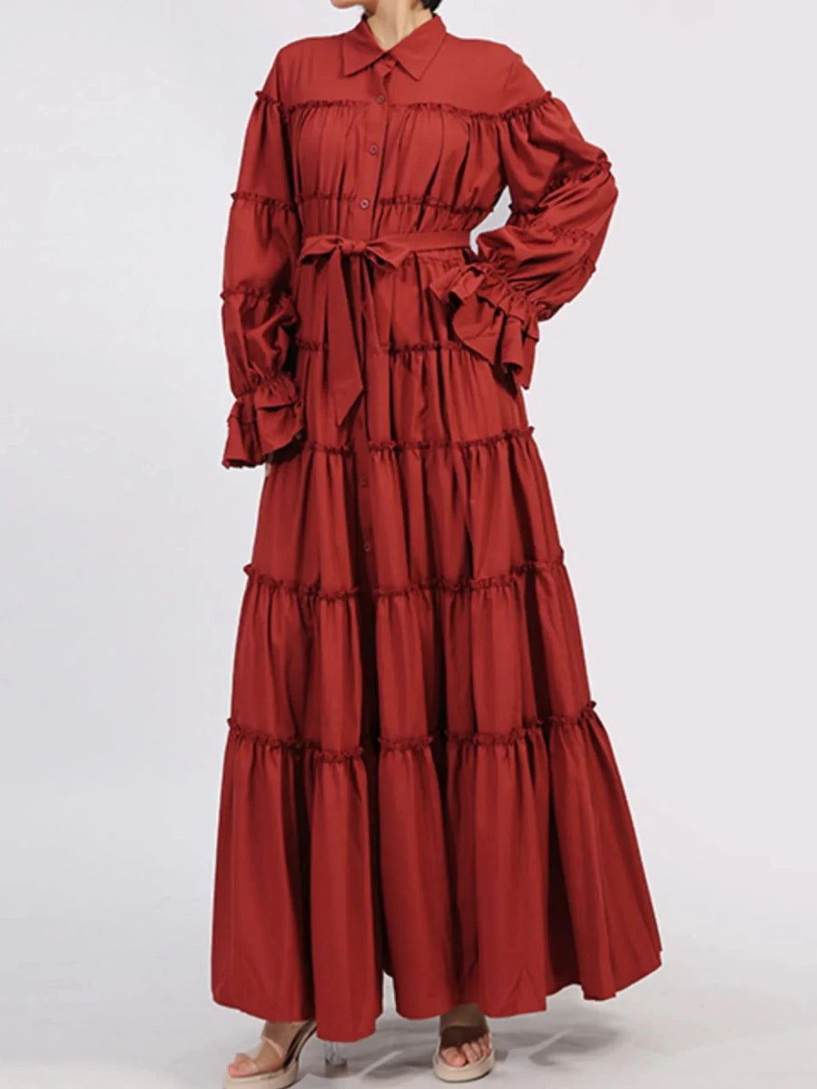 Jagger Maxi Dress - Brick + Boho
