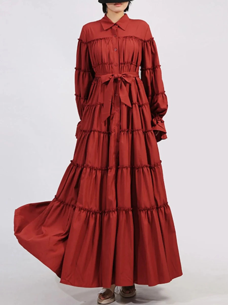 Jagger Maxi Dress - Brick + Boho