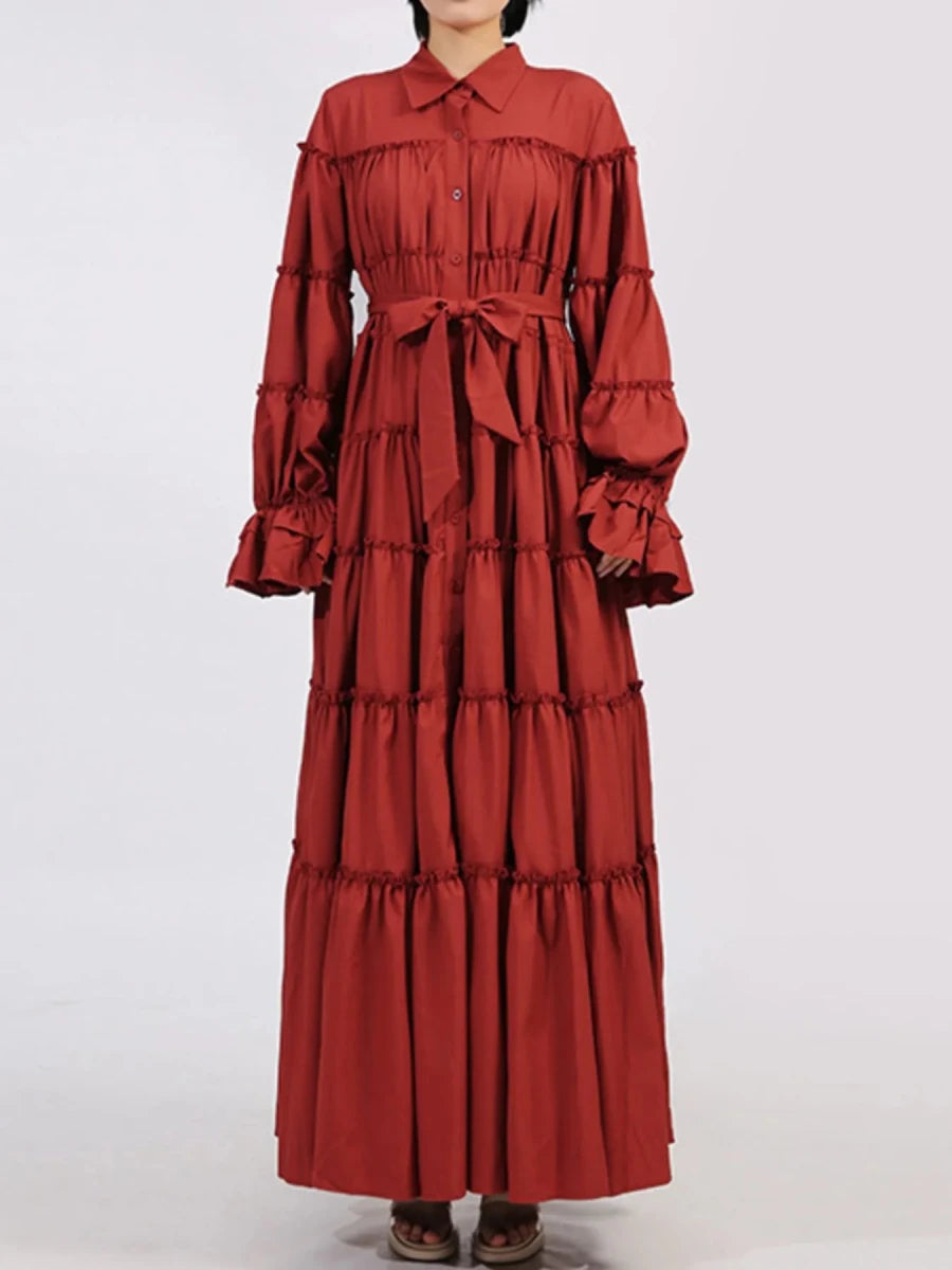 Jagger Maxi Dress - Brick + Boho
