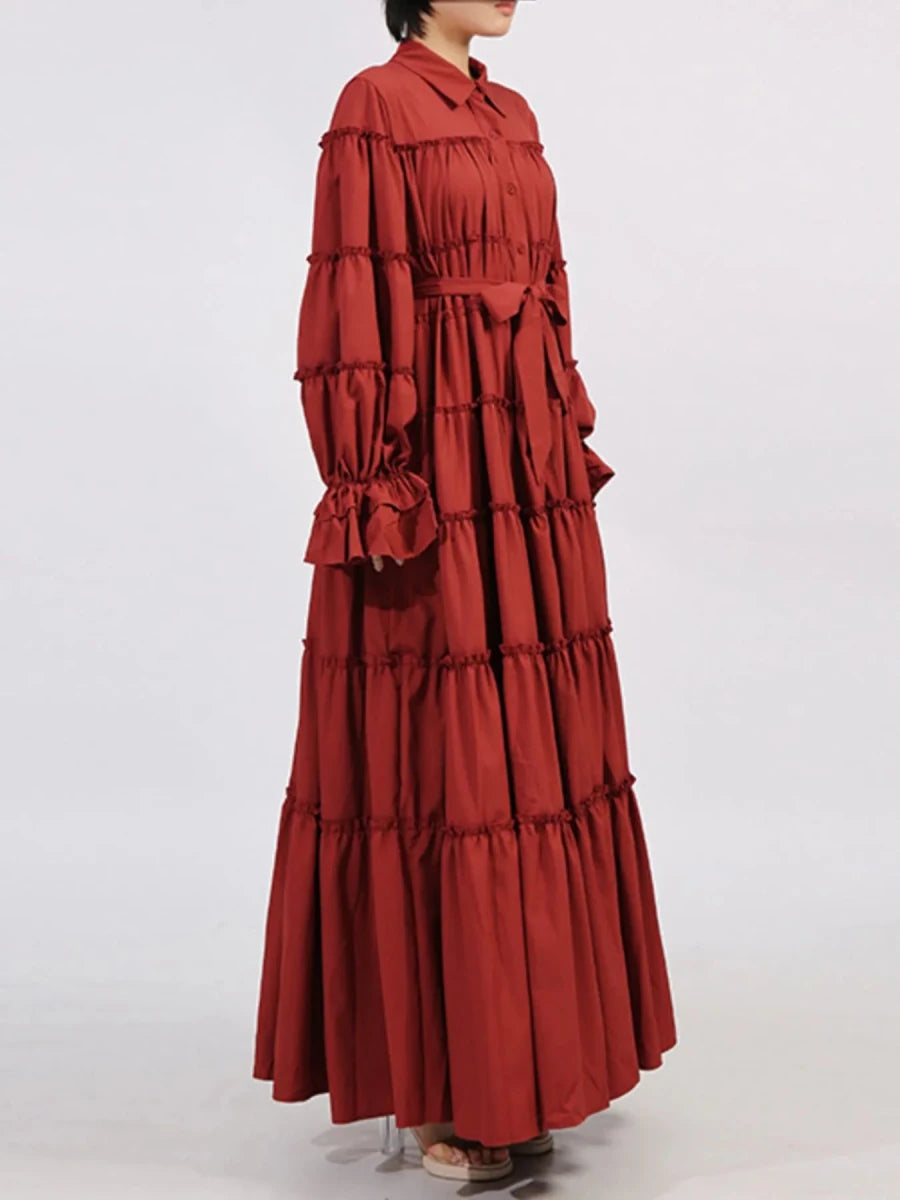 Jagger Maxi Dress - Brick + Boho