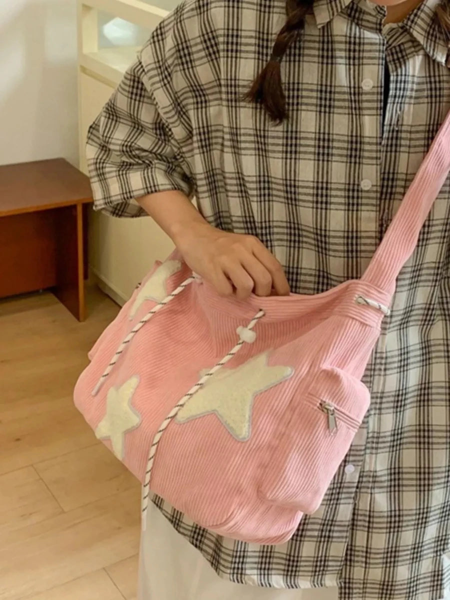 Joni Corduroy Bag - Brick + Boho