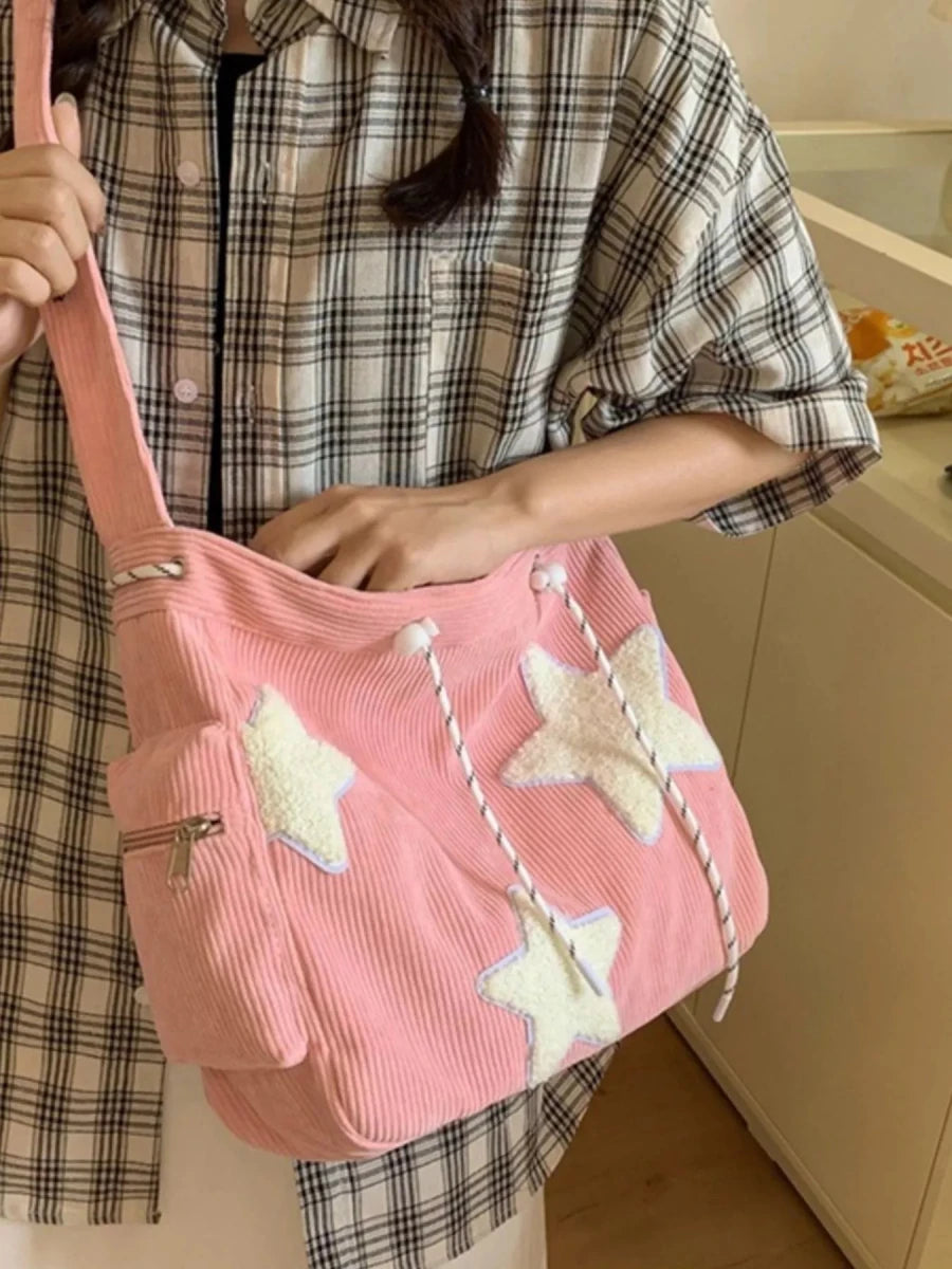 Joni Corduroy Bag - Brick + Boho