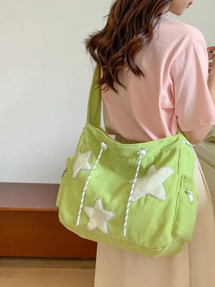 Joni Corduroy Bag - Brick + Boho