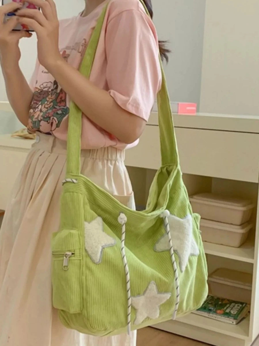 Joni Corduroy Bag - Brick + Boho