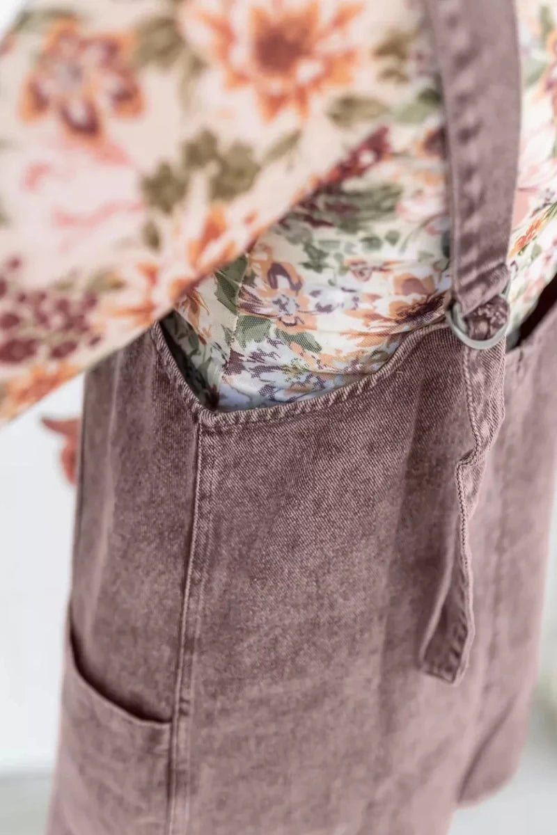 Keystone Indigo Overall - Brick + Boho