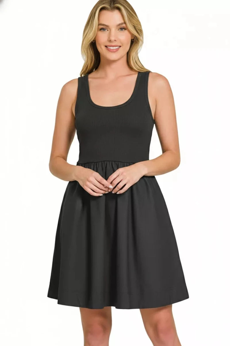 Little Black Mini Dress - Brick + Boho