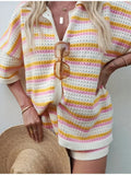 Little Wing Openwork Set - Brick + Boho