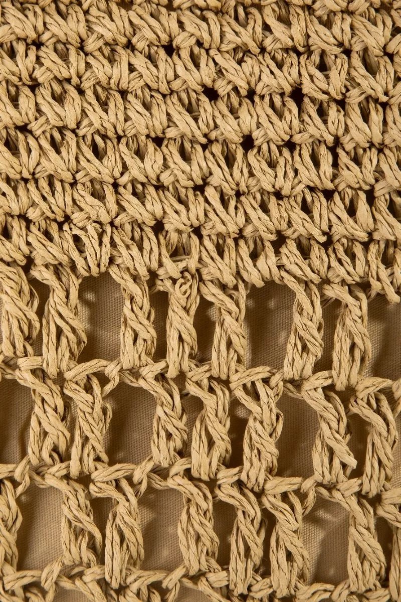 Lombok Serenade Braided Tote - Brick + Boho