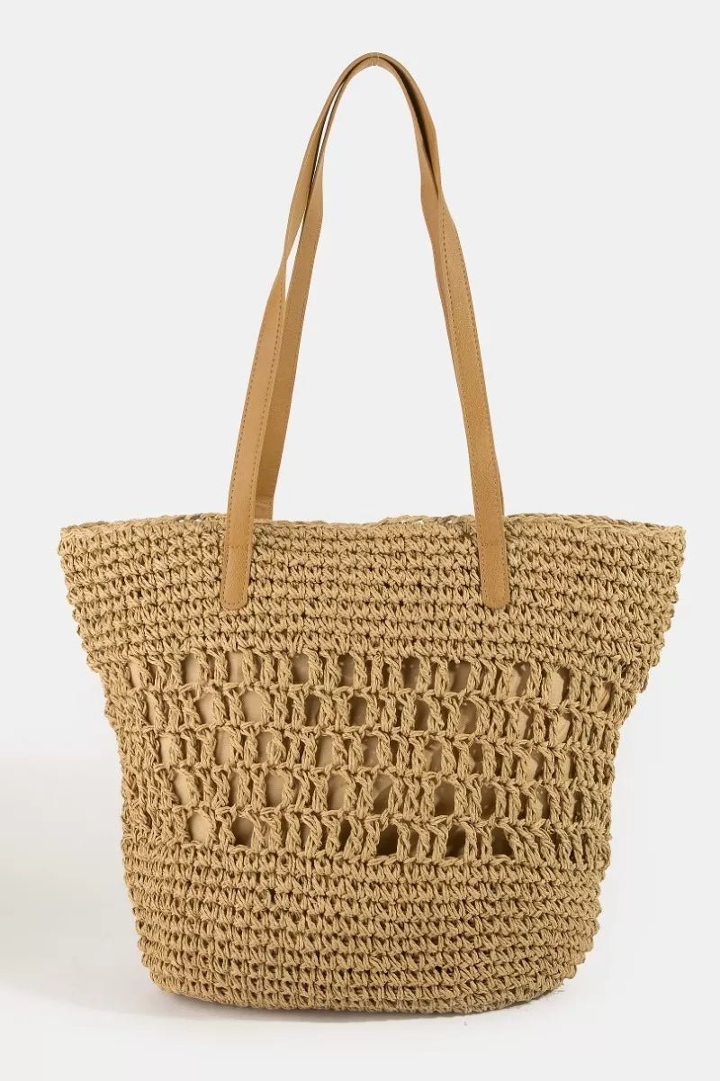 Lombok Serenade Braided Tote - Brick + Boho