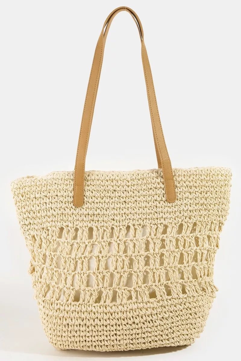 Lombok Serenade Braided Tote - Brick + Boho