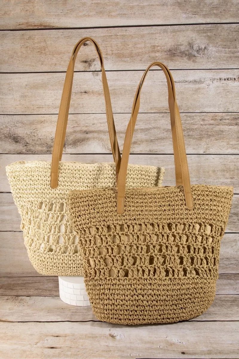 Lombok Serenade Braided Tote - Brick + Boho