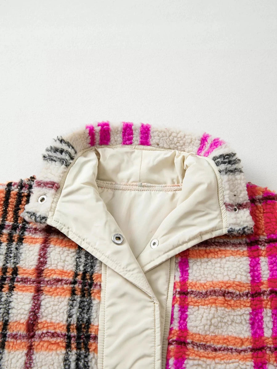 Lunar Leopard Fringe Vest - Brick + Boho