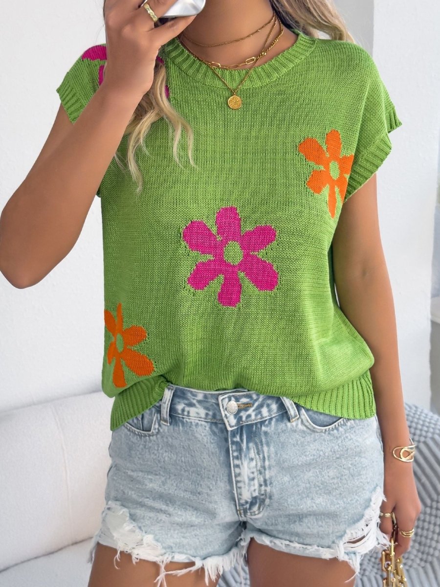 Marigold Soul Sweater - Brick + Boho