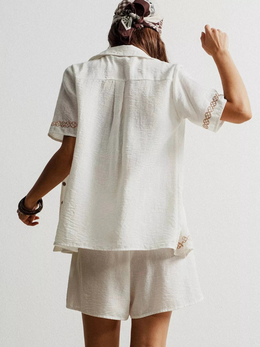 Marrakesh Moon Gauze Set - Brick + Boho