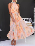 Masonry Terracotta Tiered Maxi - Brick + Boho