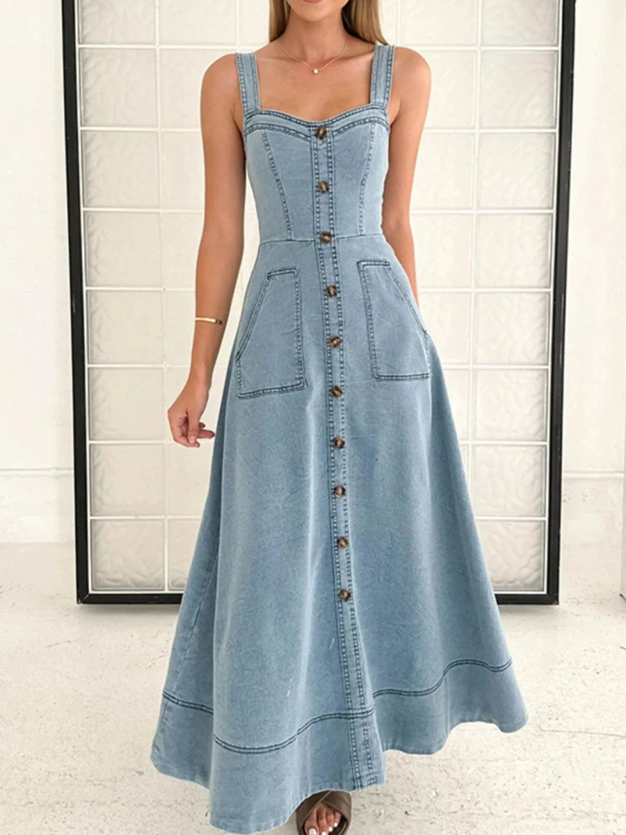 Mediterranean Indigo Sweetheart - Brick + Boho