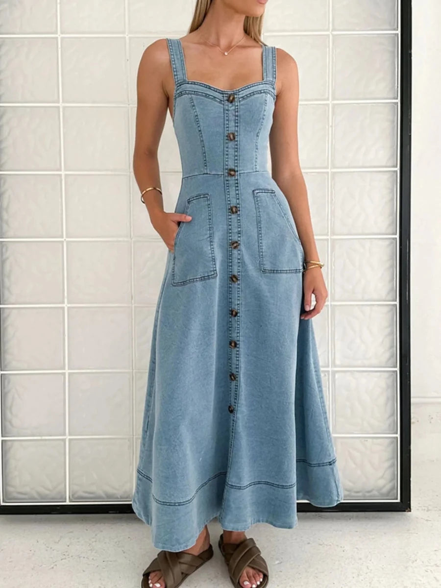 Mediterranean Indigo Sweetheart - Brick + Boho