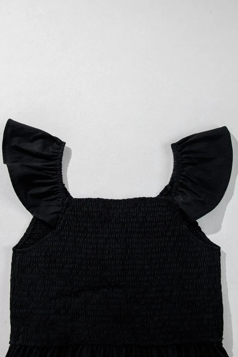 Metropolitan Ruffle Cap Maxi - Brick + Boho
