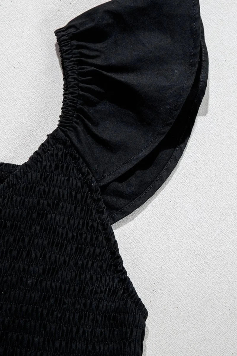 Metropolitan Ruffle Cap Maxi - Brick + Boho