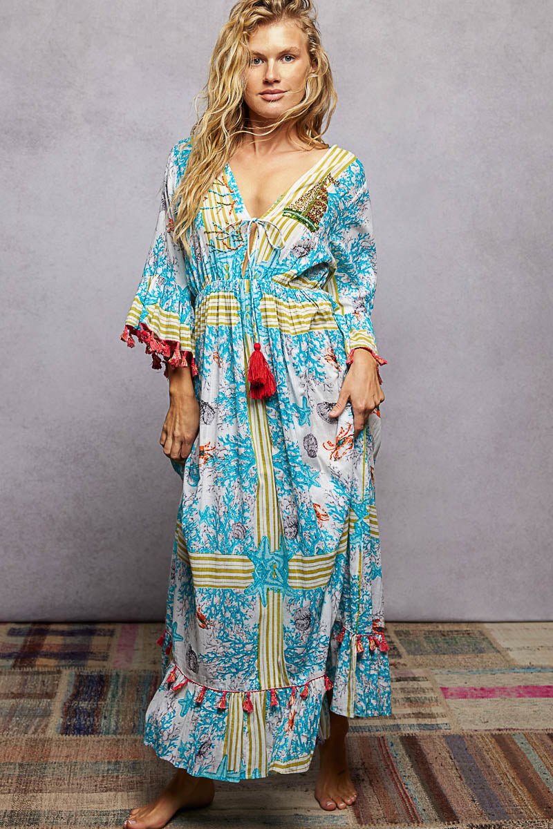 Mirage Boho Maxi - Brick + Boho
