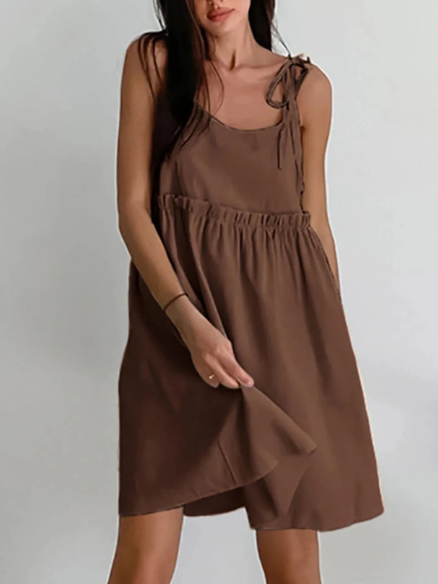 Mojave Mini Dress - Brick + Boho