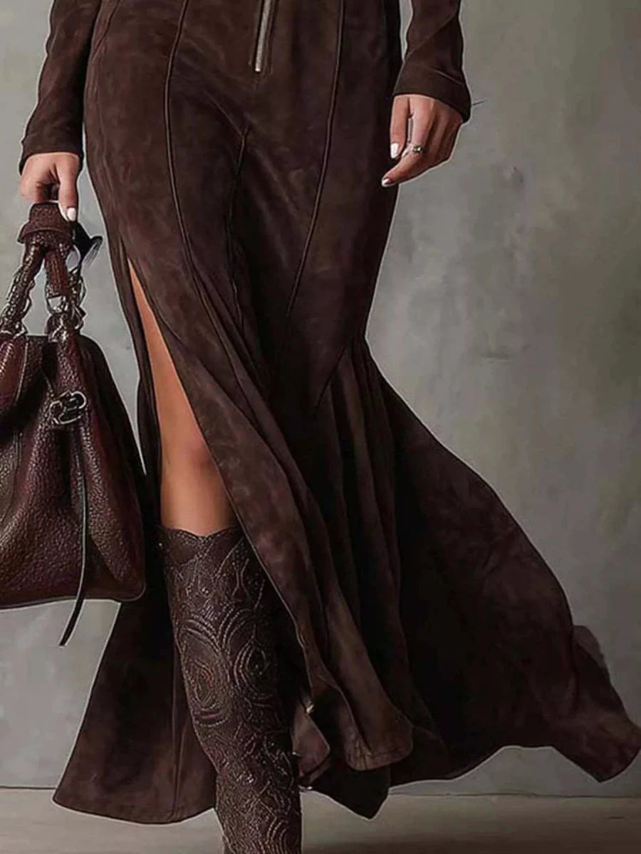 Noble Meridian Maxi - Brick + Boho