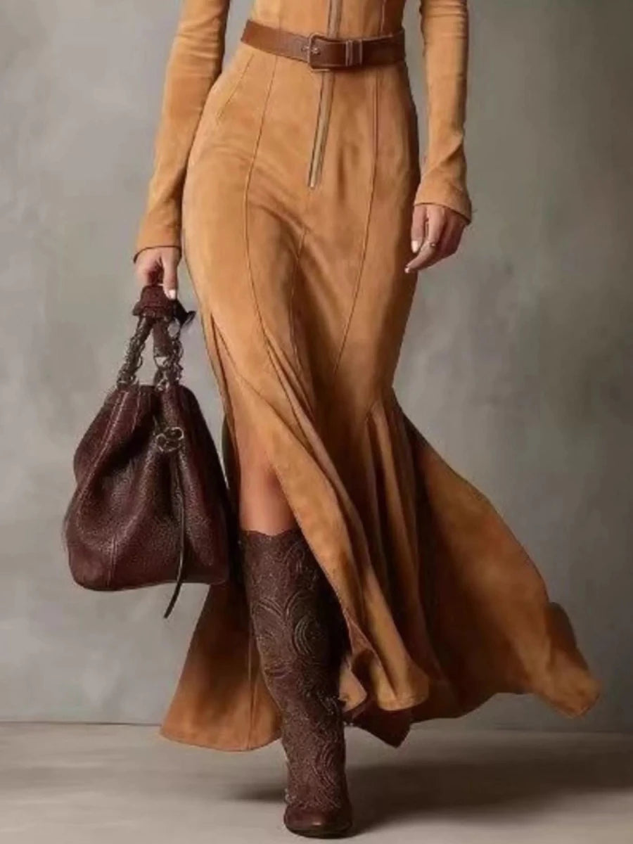 Noble Meridian Maxi - Brick + Boho