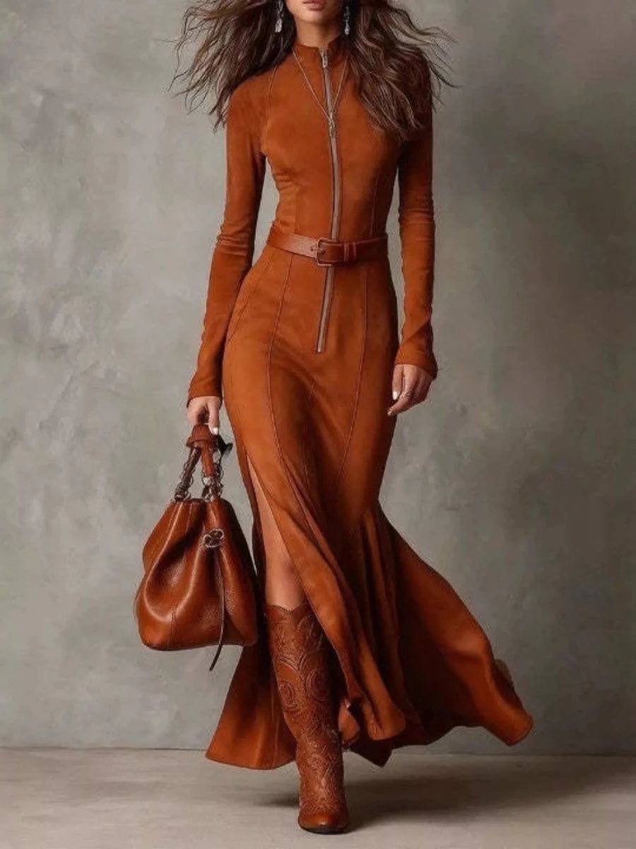 Noble Meridian Maxi - Brick + Boho