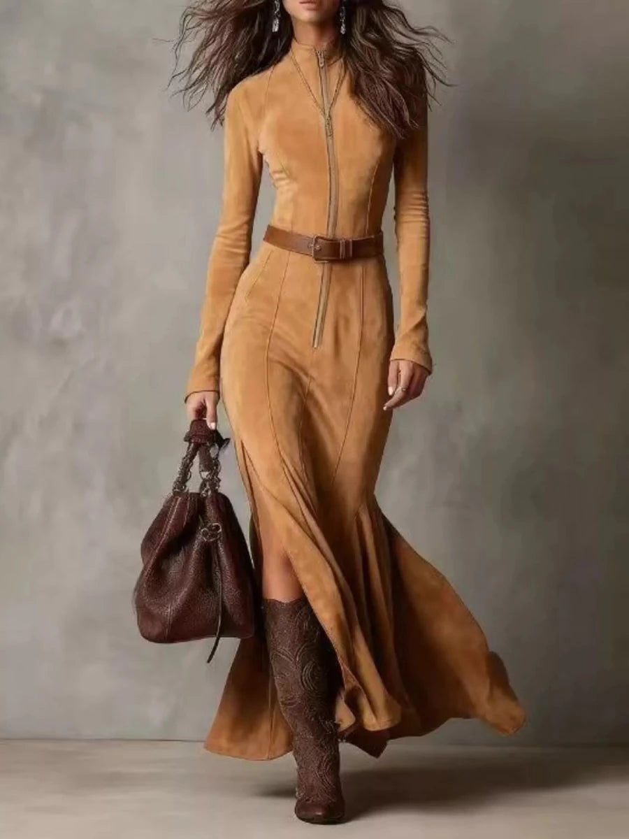 Noble Meridian Maxi - Brick + Boho