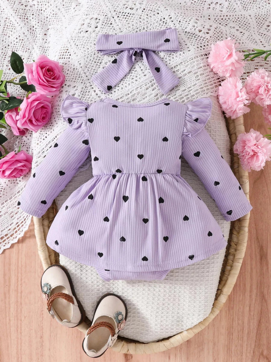 Oracle Ruffle Bodysuit Dress - Brick + Boho