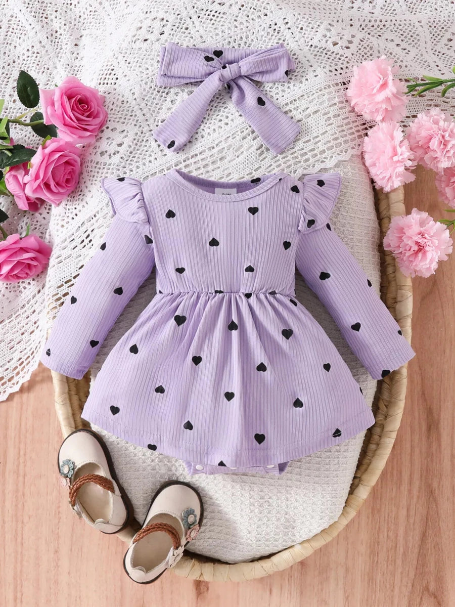 Oracle Ruffle Bodysuit Dress - Brick + Boho
