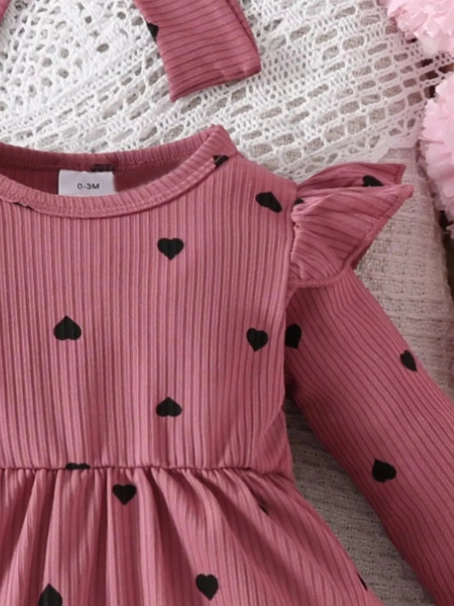 Oracle Ruffle Bodysuit Dress - Brick + Boho