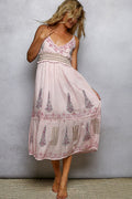 Pink Pearl Sunset Midi - Brick + Boho