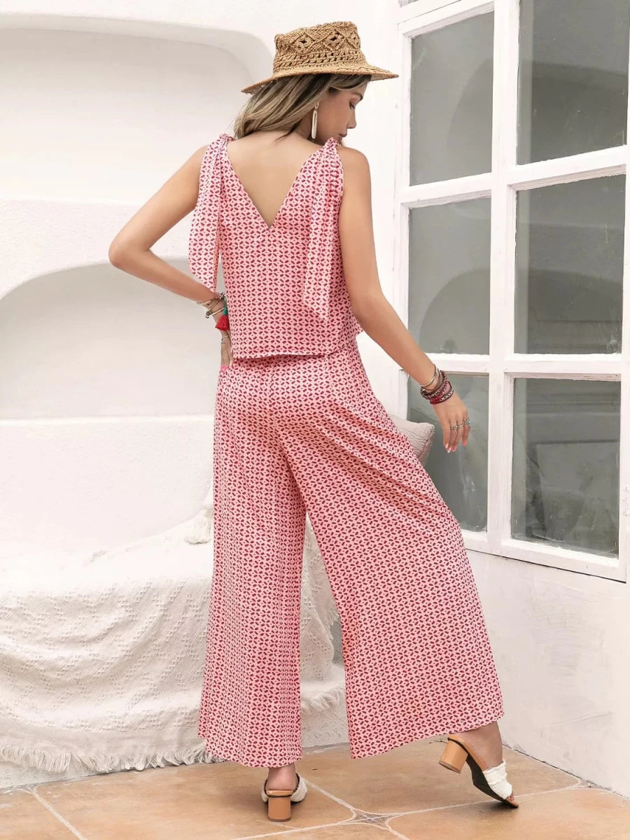 Portico Embroidered Two - Piece - Brick + Boho