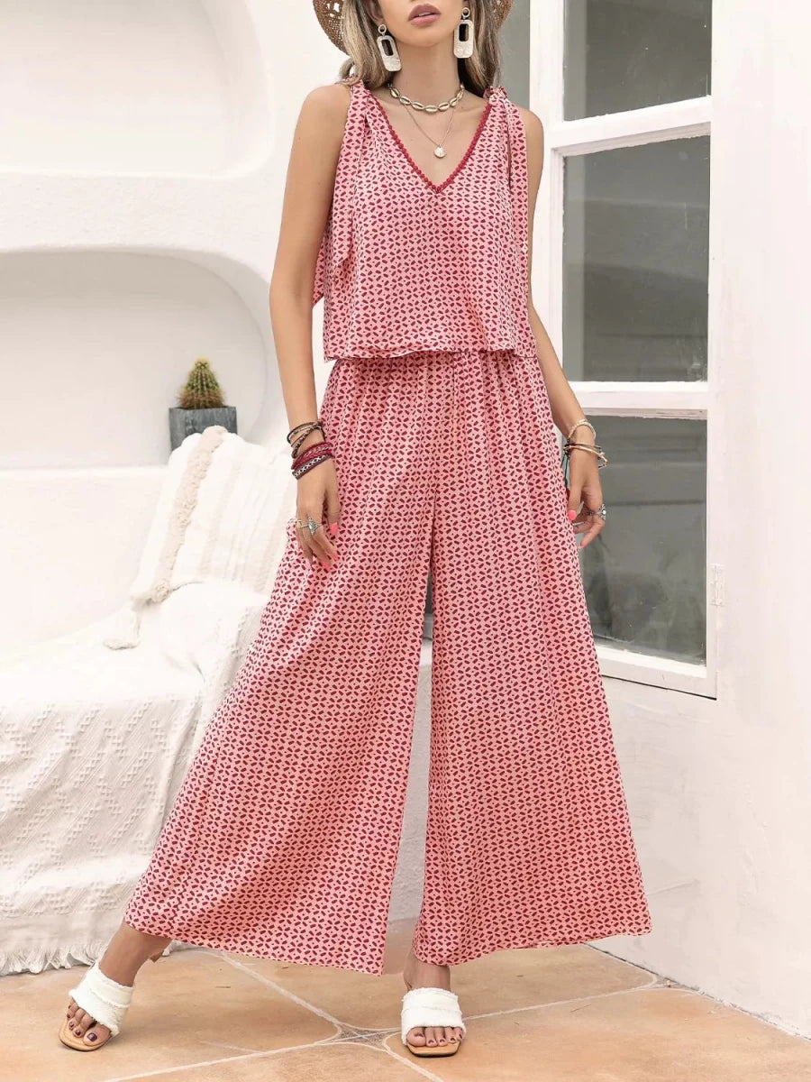 Portico Embroidered Two - Piece - Brick + Boho