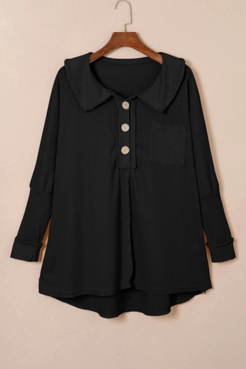 Primal Button Knit Mini - Brick + Boho