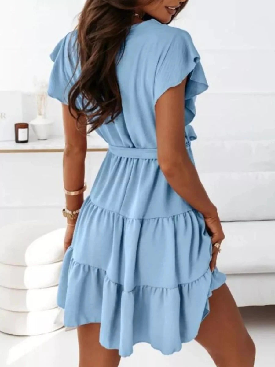Pure Oasis Ruffle Mini - Brick + Boho