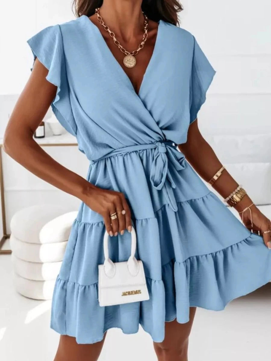 Pure Oasis Ruffle Mini - Brick + Boho