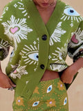 Rebel Rebel Oasis Cardigan - Brick + Boho