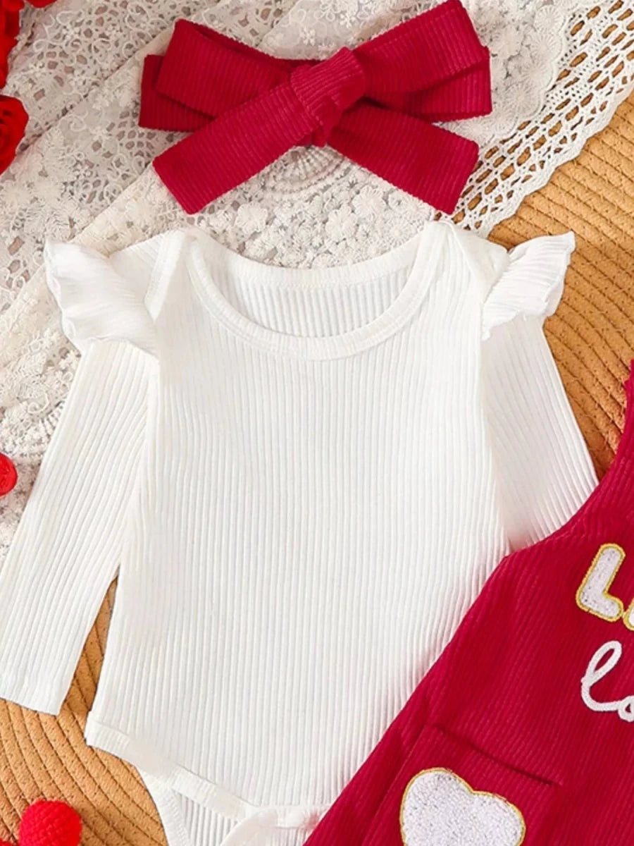 Refined Ruffle Dress Set - Brick + Boho