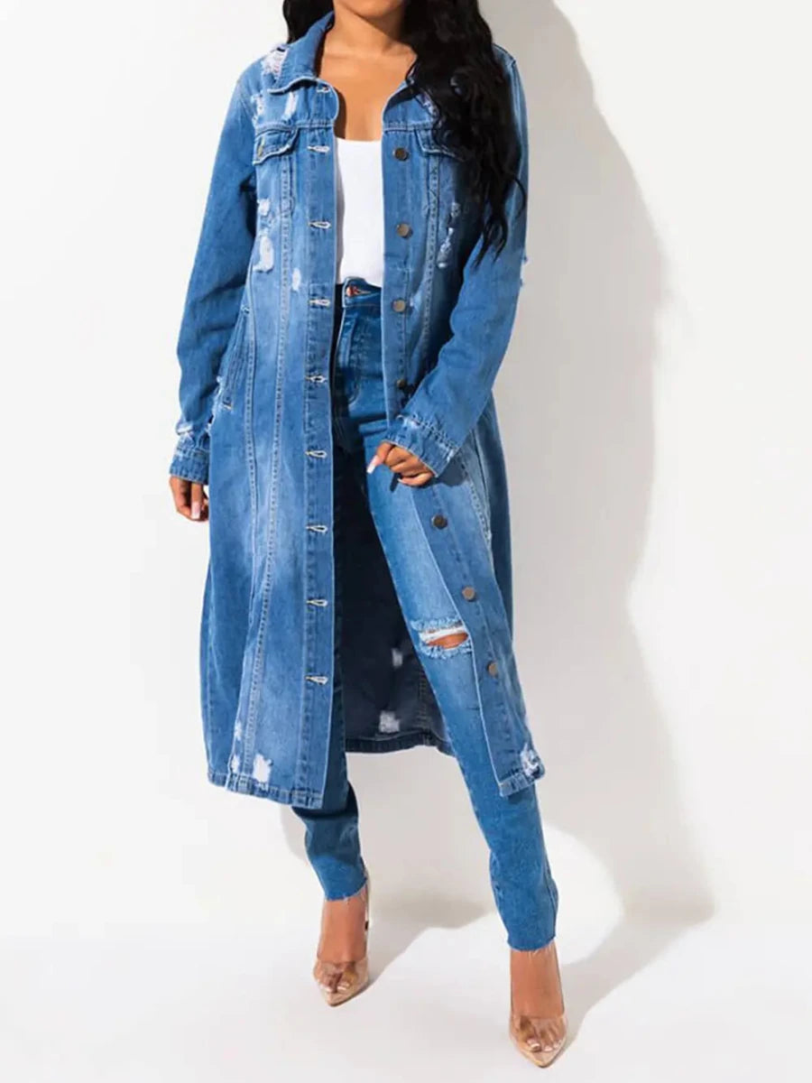 Resolute Distressed Jacket - Brick + Boho
